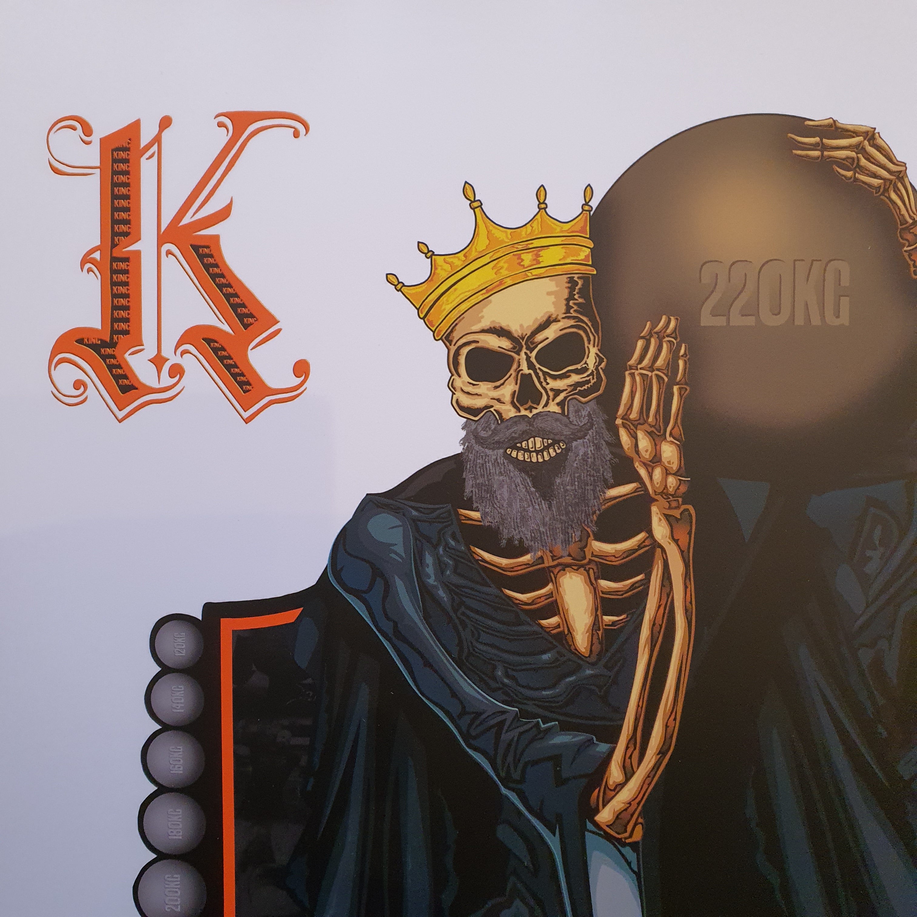 King of The Stones Poster (A2)