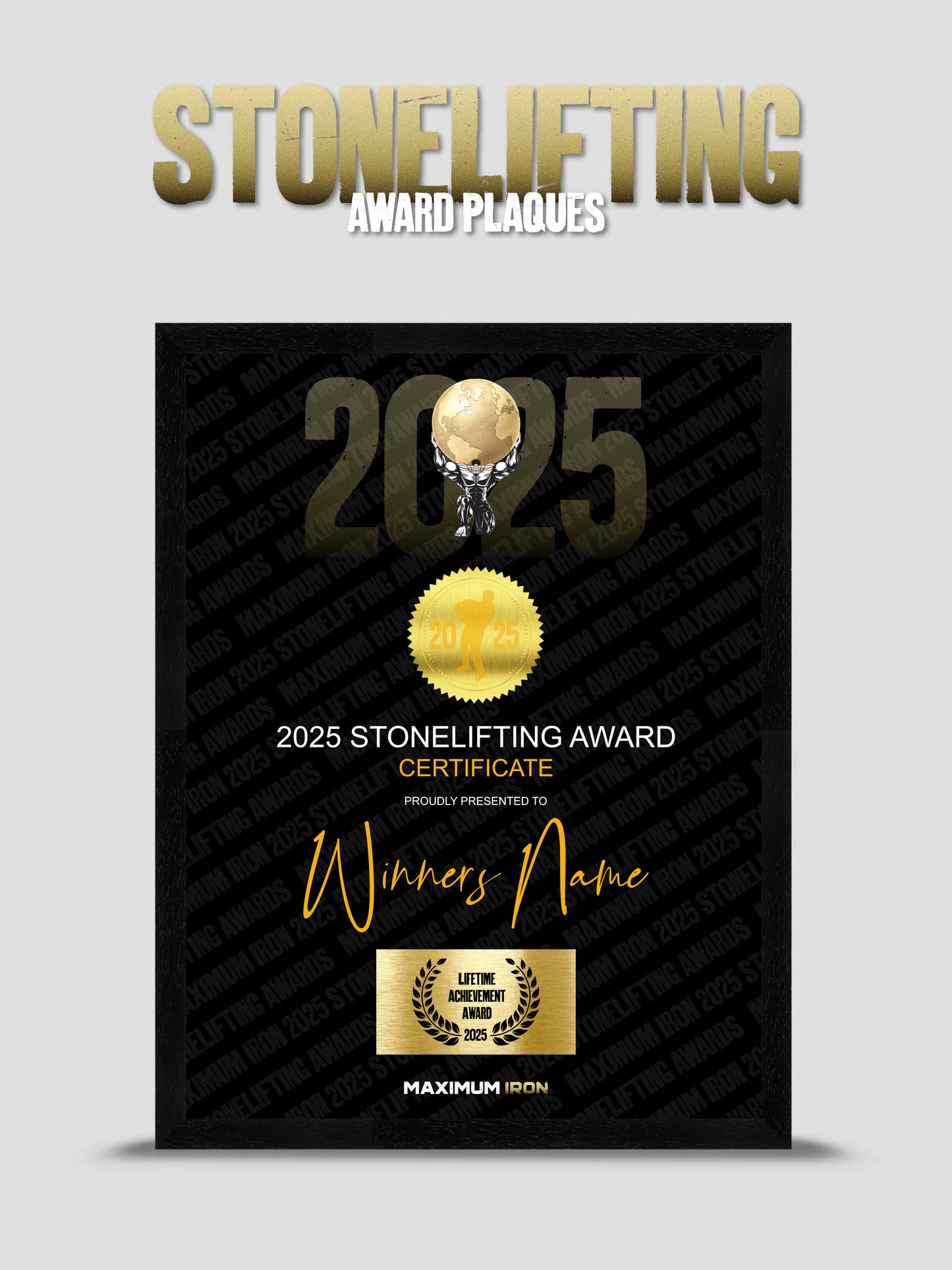 2025 Stonelifting Awards Sponsorship