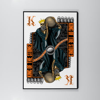 King of The Stones Poster (A2)